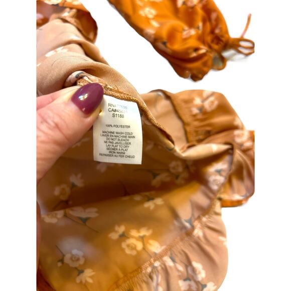 Saltwater Luxe Floral Mini Dress - Size S - Picture 12 of 16